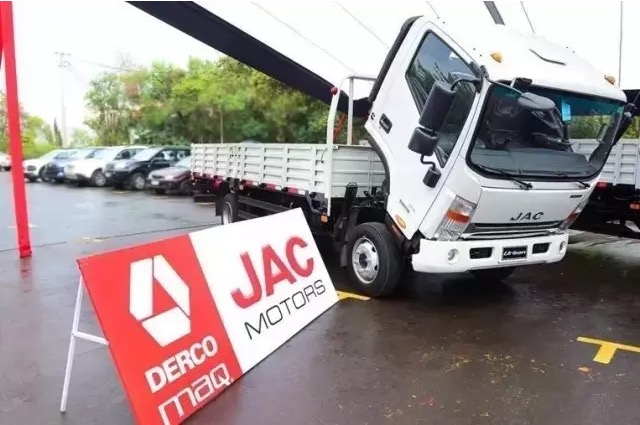 强擎闯南美，JAC欧V轻卡智利批量上市