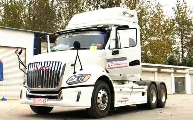 科技创新引领未来格尔发v7长头车斩获中国国际卡车节油大赛冠军